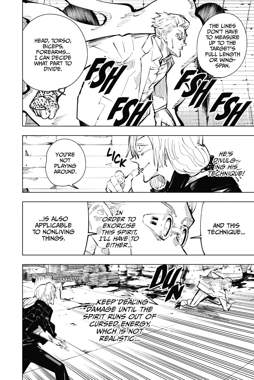 Jujutsu Kaisen Manga Chapter 23 page 12 - Young Fish and Reverse Punishment, Part 5