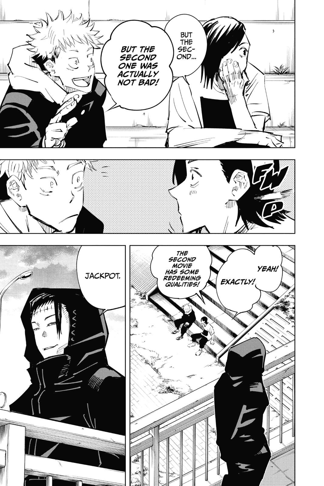 Jujutsu Kaisen Manga Chapter 23 page 20 - Young Fish and Reverse Punishment, Part 5