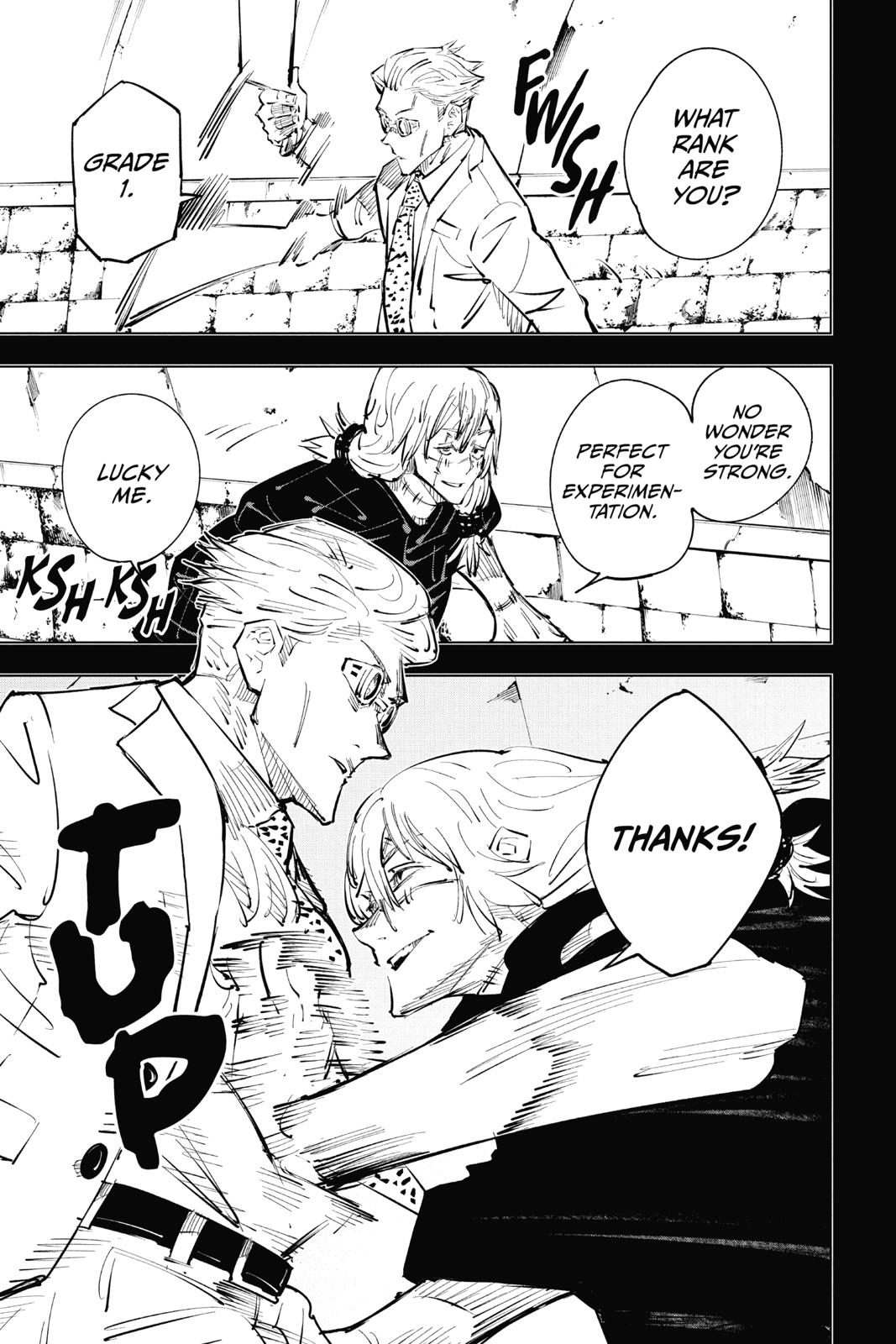 Jujutsu Kaisen Manga Chapter 23 page 7 - Young Fish and Reverse Punishment, Part 5