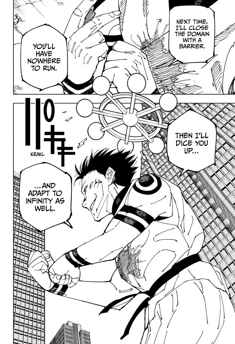 Jujutsu Kaisen Manga Chapter 230 page 13 - Inhuman Makyo Shinjuku Showdown, Part 8