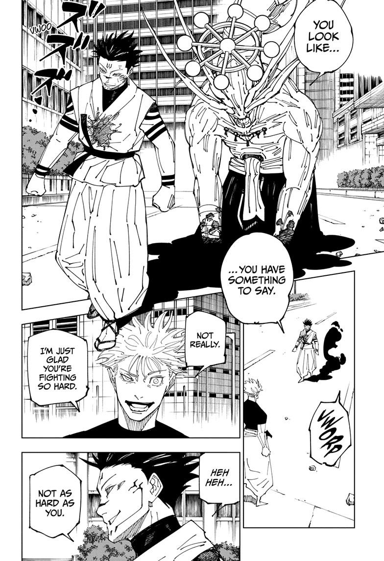 Jujutsu Kaisen Manga Chapter 230 page 7 - Inhuman Makyo Shinjuku Showdown, Part 8