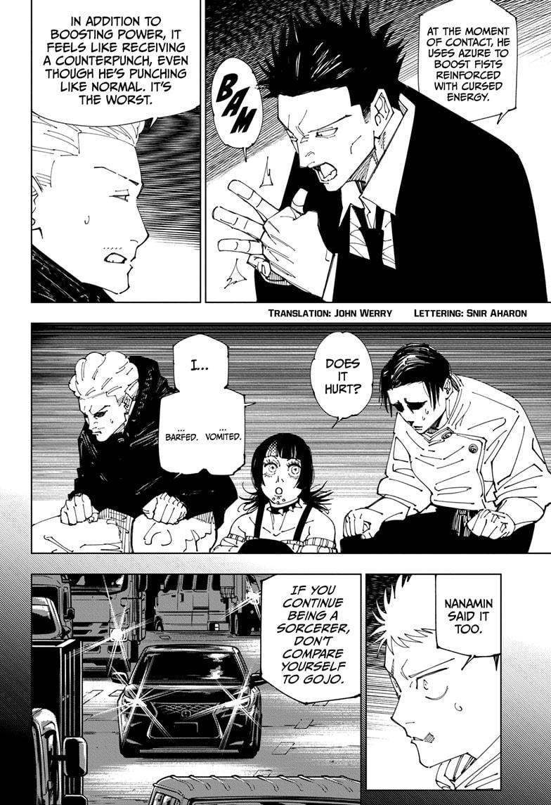 Jujutsu Kaisen Manga Chapter 231 page 2 - Inhuman Makyo Shinjuku Showdown, Part 9