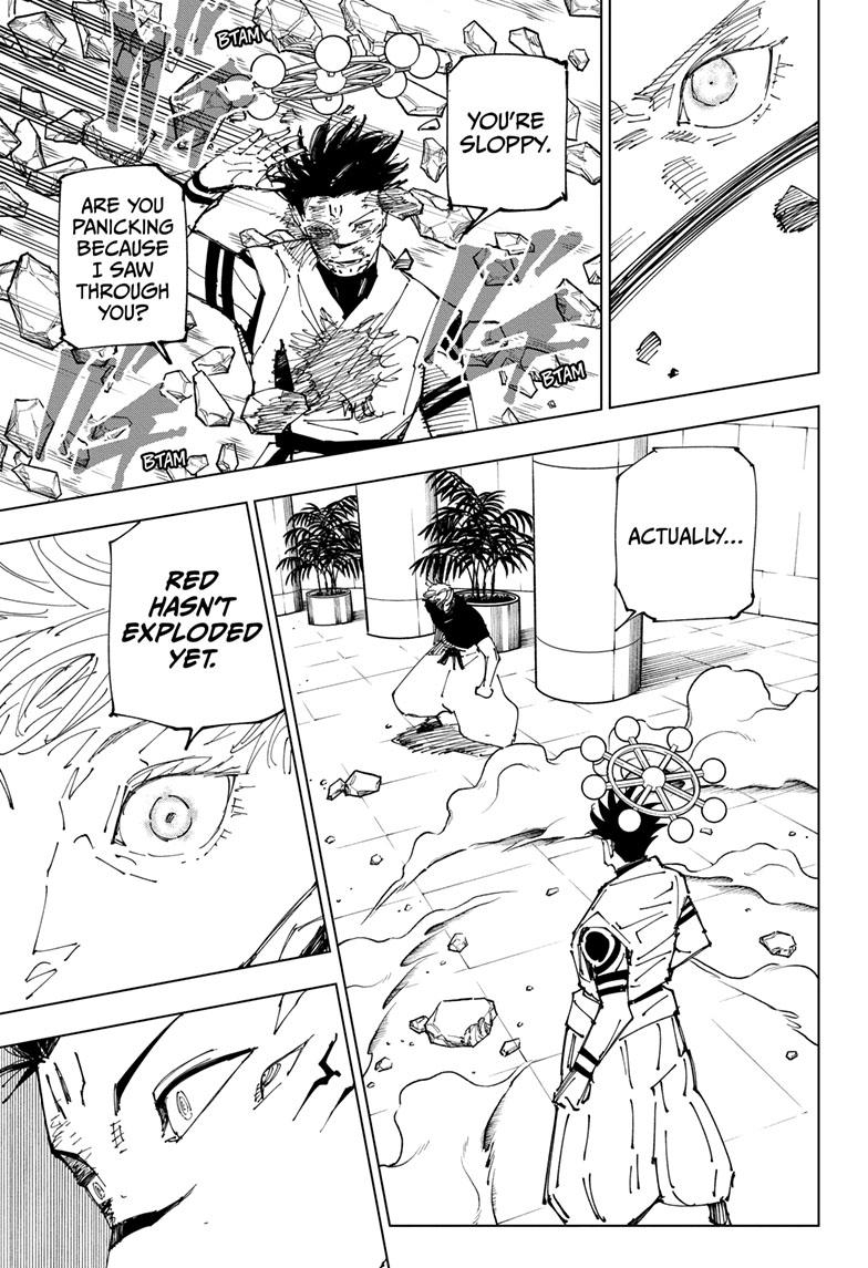 Jujutsu Kaisen Manga Chapter 232 page 12 - Inhuman Makyo Shinjuku Showdown, Part 10