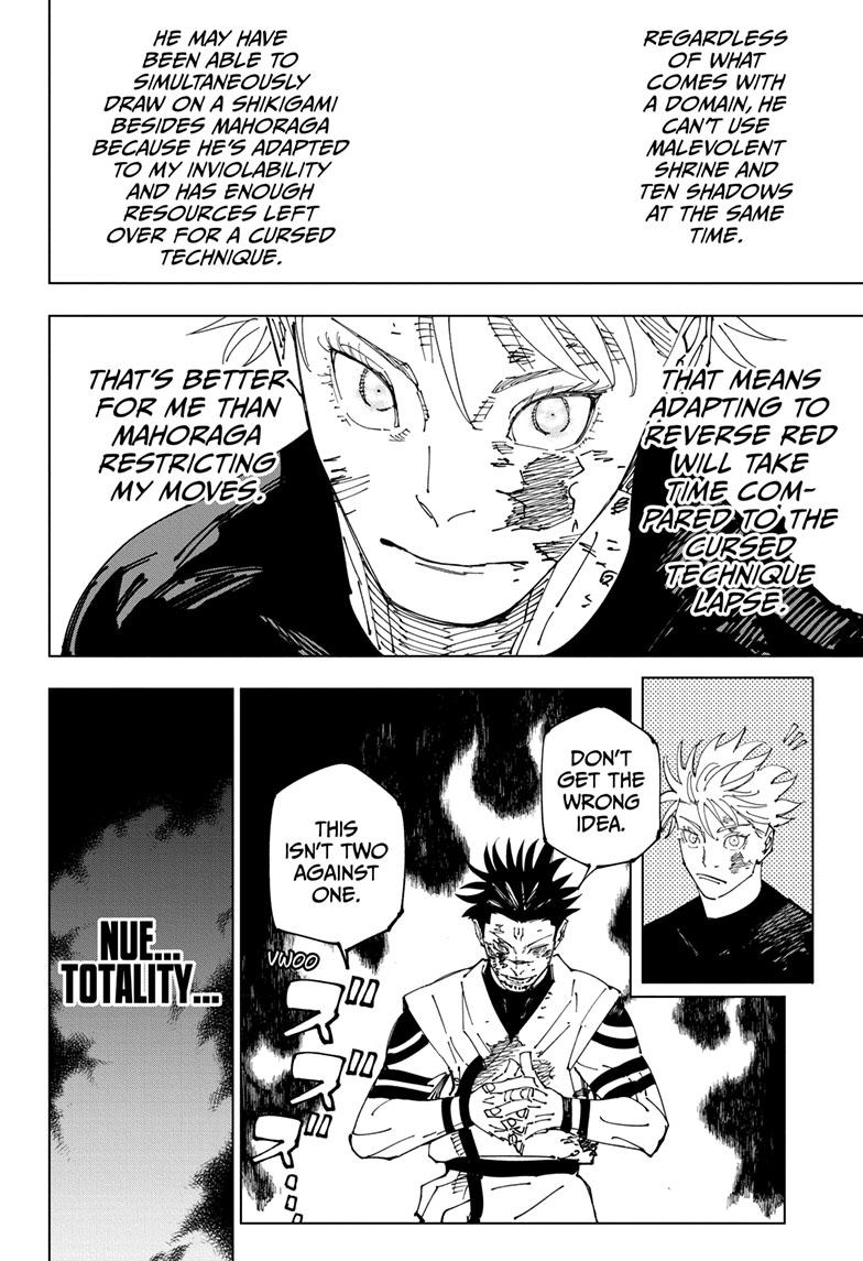 Jujutsu Kaisen Manga Chapter 233 page 13 - Inhuman Makyo Shinjuku Showdown, Part 11