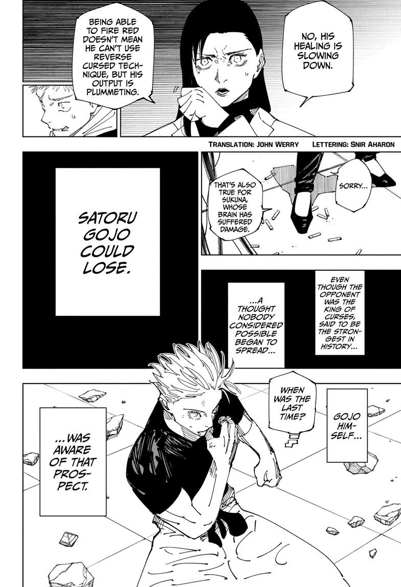 Jujutsu Kaisen Manga Chapter 233 page 3 - Inhuman Makyo Shinjuku Showdown, Part 11