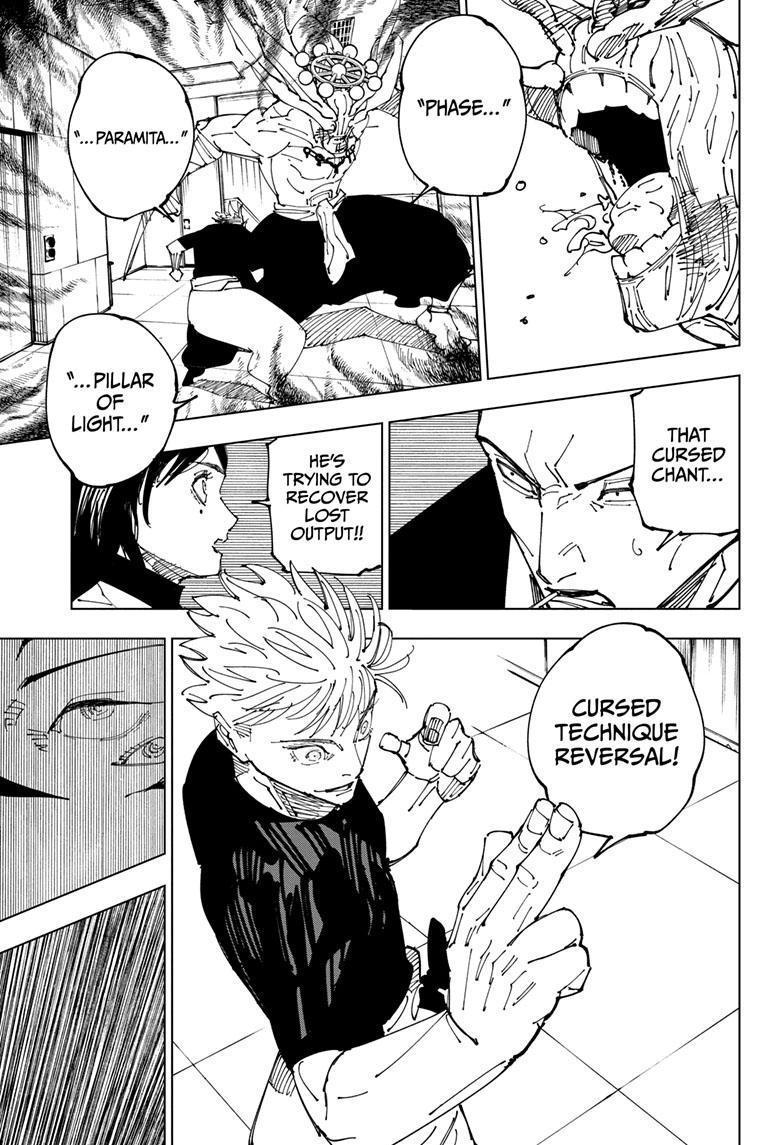 Jujutsu Kaisen Manga Chapter 233 page 6 - Inhuman Makyo Shinjuku Showdown, Part 11