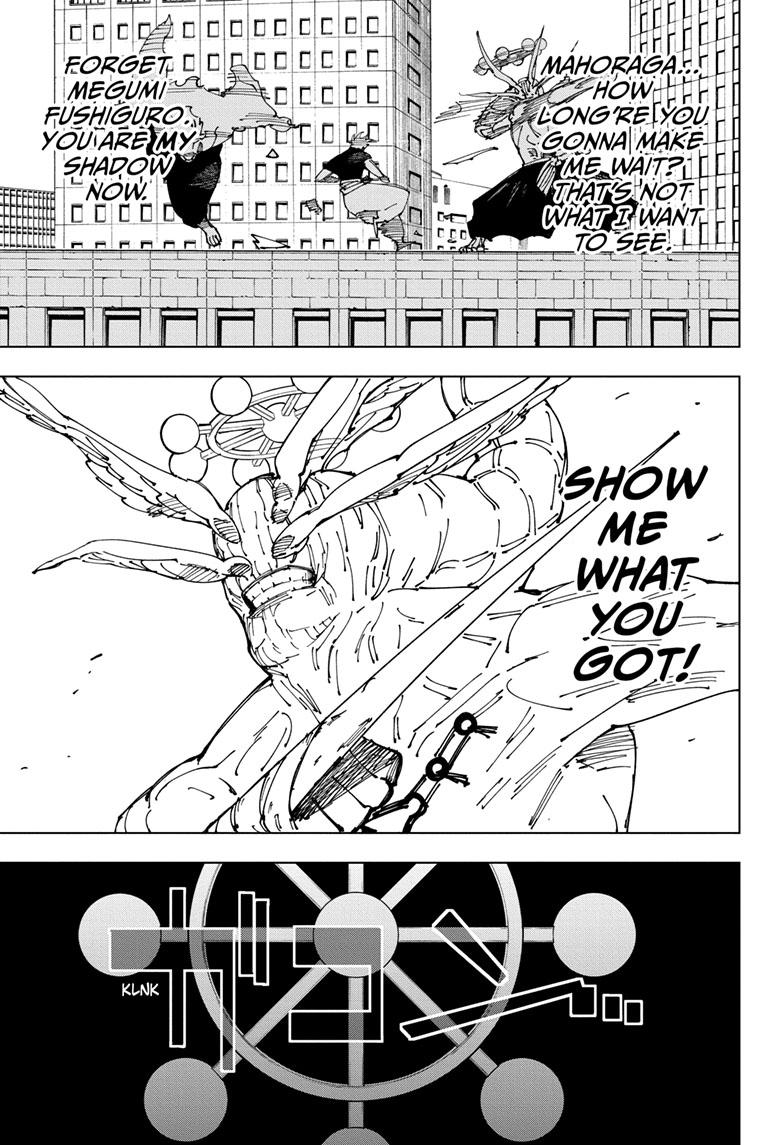 Jujutsu Kaisen Manga Chapter 234 page 12 - Inhuman Makyo Shinjuku Showdown, Part 12