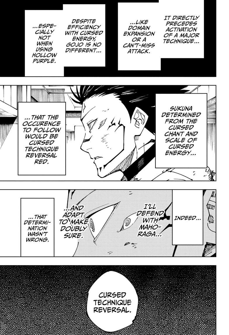 Jujutsu Kaisen Manga Chapter 235 page 8 - Inhuman Makyo Shinjuku Showdown, Part 13