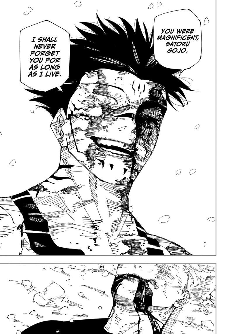 Jujutsu Kaisen Manga Chapter 236 page 17 - Heading South