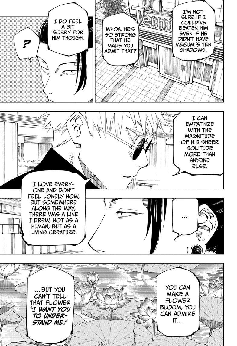 Jujutsu Kaisen Manga Chapter 236 page 4 - Heading South