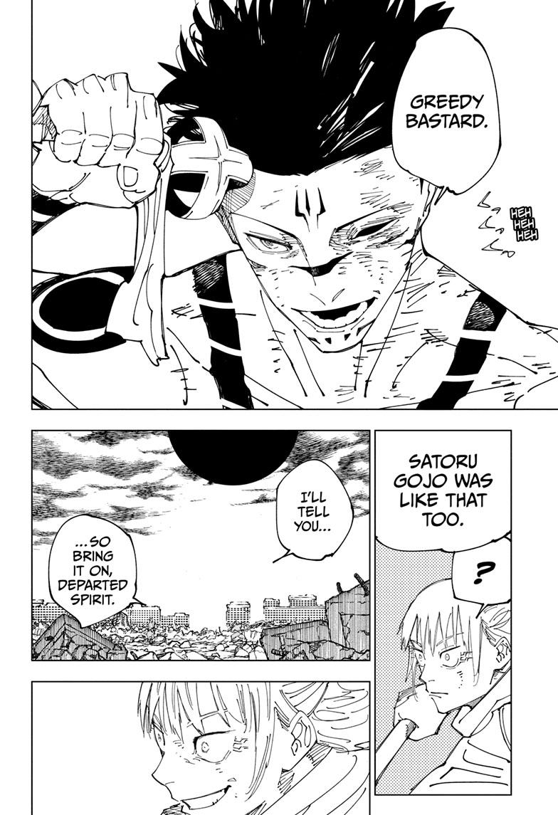 Jujutsu Kaisen Manga Chapter 237 page 11 - Inhuman Makyo Shinjuku Showdown, Part 14