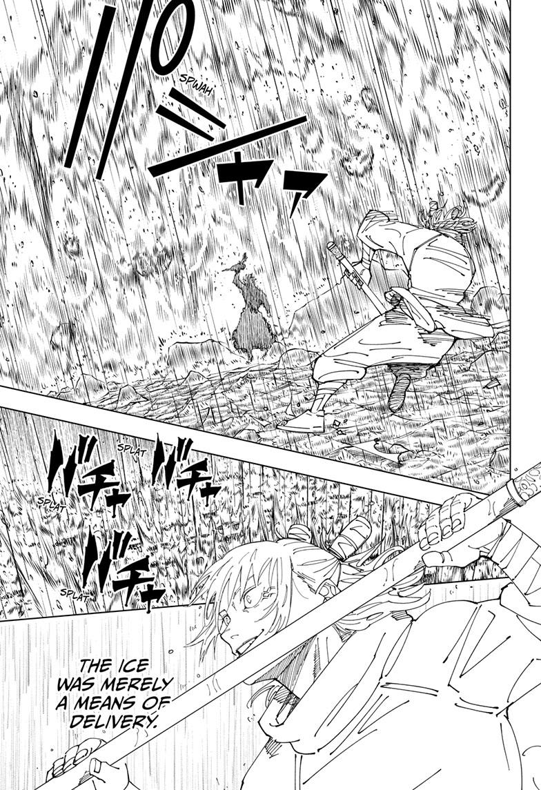 Jujutsu Kaisen Manga Chapter 237 page 6 - Inhuman Makyo Shinjuku Showdown, Part 14