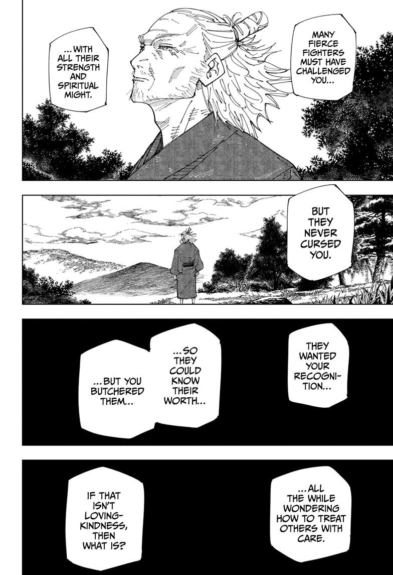 Jujutsu Kaisen Manga Chapter 238 page 14 - Inhuman Makyo Shinjuku Showdown, Part 15