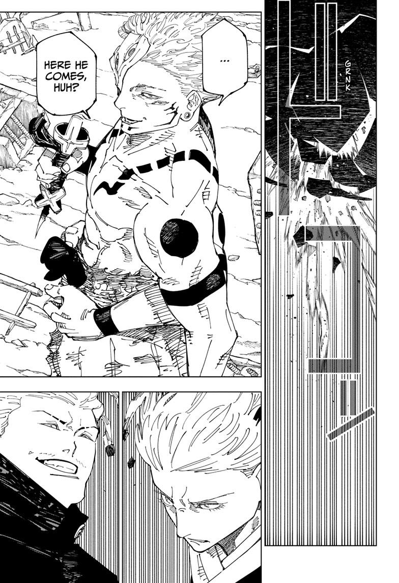 Jujutsu Kaisen Manga Chapter 238 page 17 - Inhuman Makyo Shinjuku Showdown, Part 15