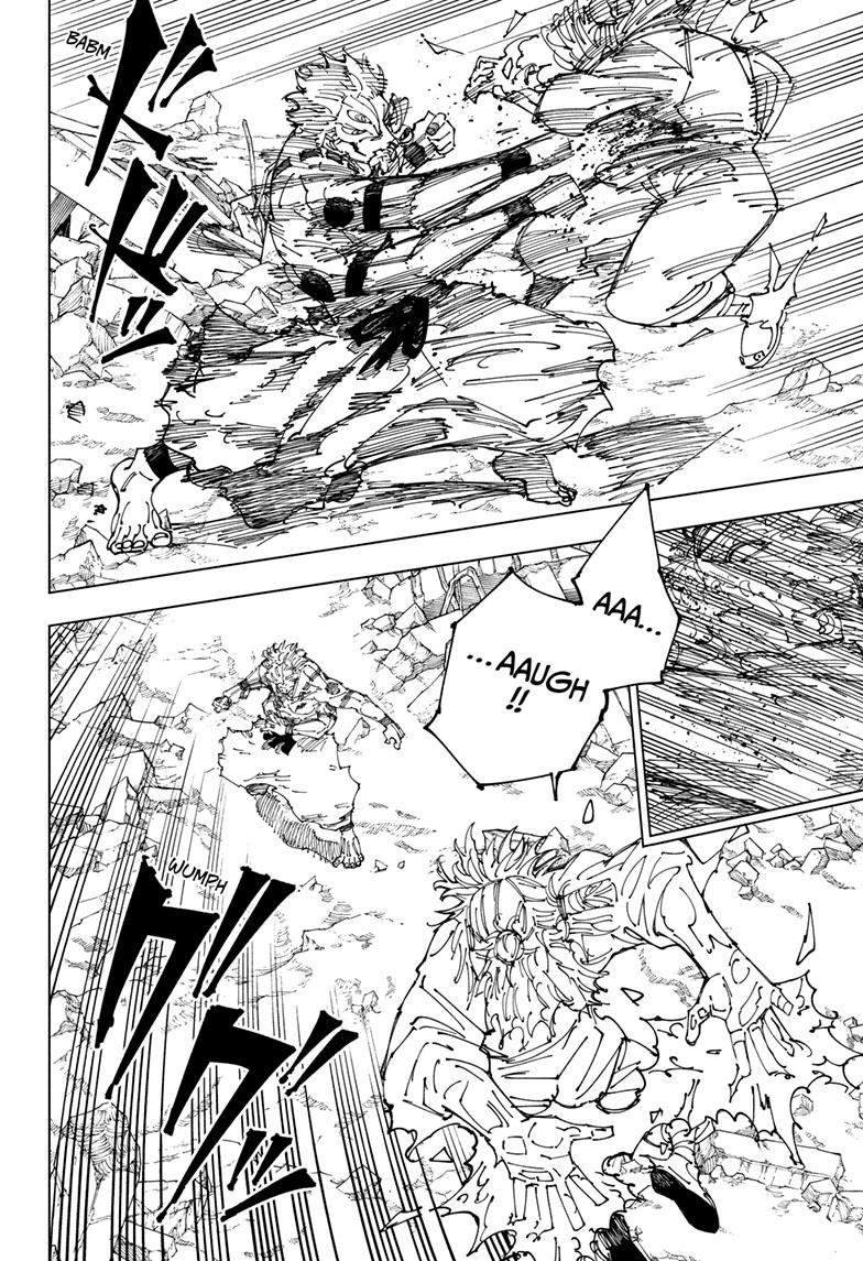 Jujutsu Kaisen Manga Chapter 238 page 6 - Inhuman Makyo Shinjuku Showdown, Part 15