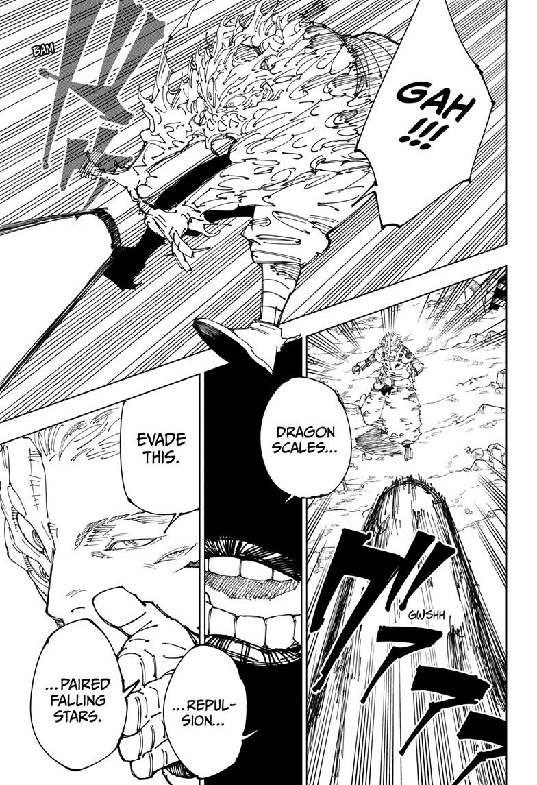 Jujutsu Kaisen Manga Chapter 238 page 7 - Inhuman Makyo Shinjuku Showdown, Part 15