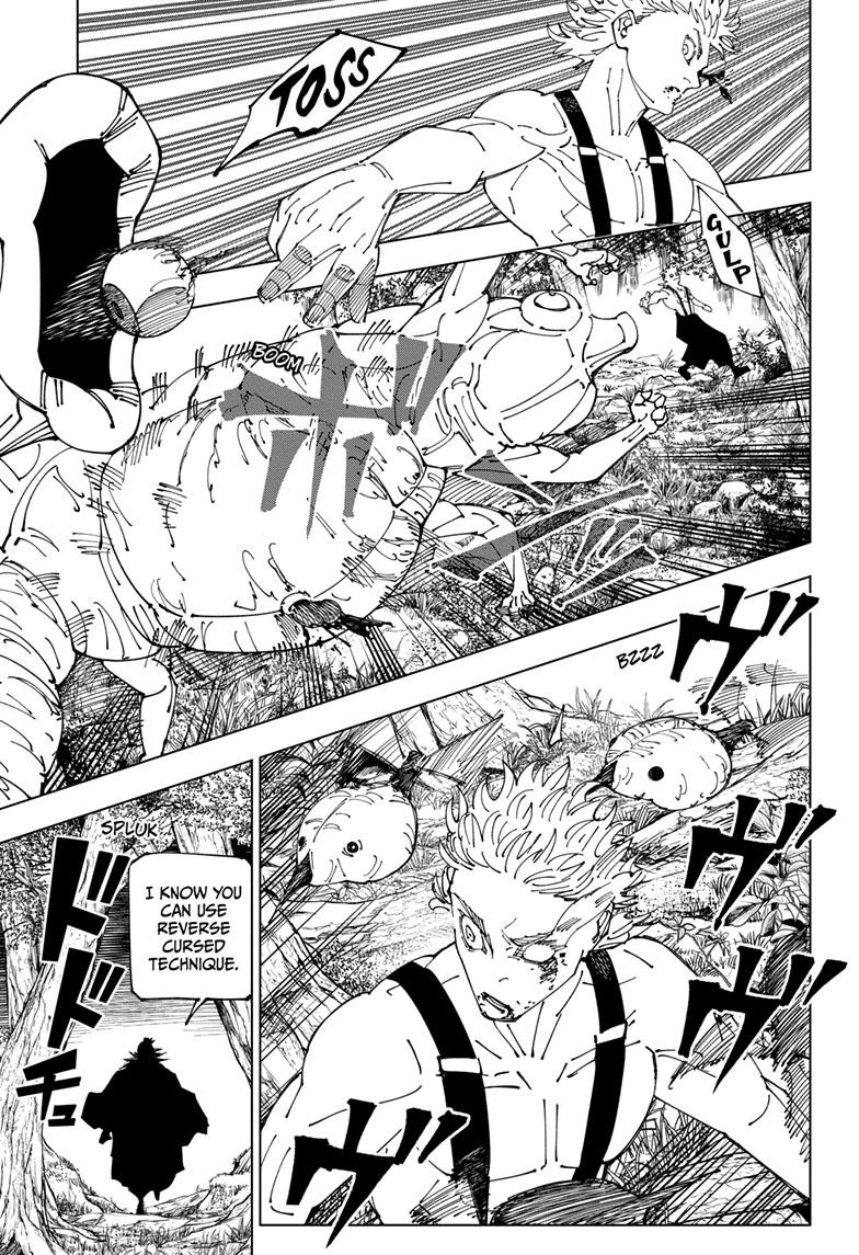 Jujutsu Kaisen Manga Chapter 239 page 13 - Foolish Survivor!!