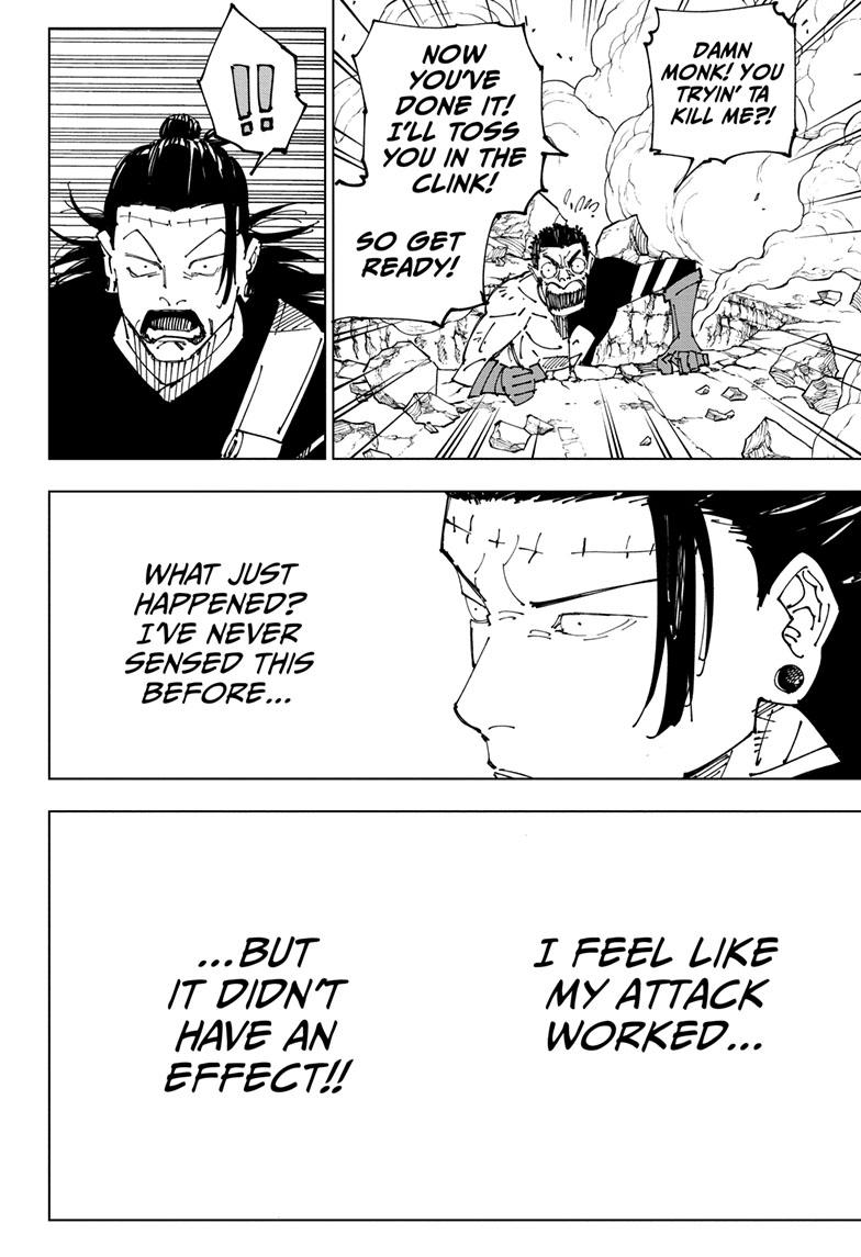 Jujutsu Kaisen Manga Chapter 239 page 18 - Foolish Survivor!!