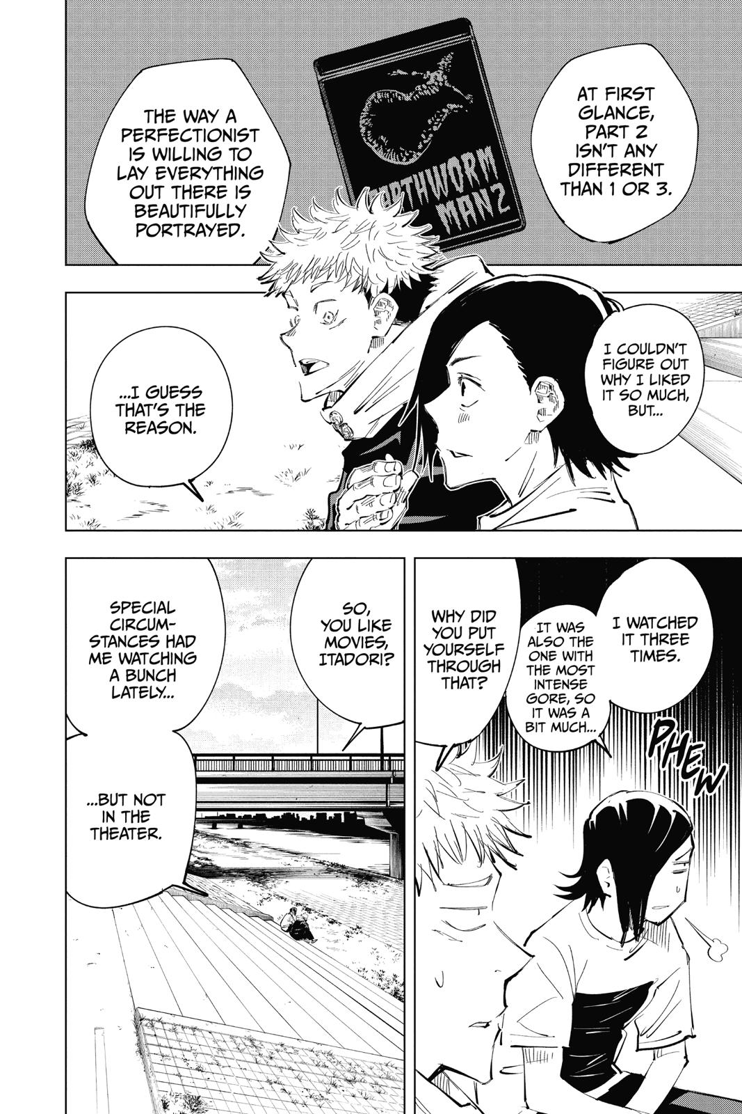 Jujutsu Kaisen Manga Chapter 24 page 2 - Young Fish and Revere Punishment, Part 6