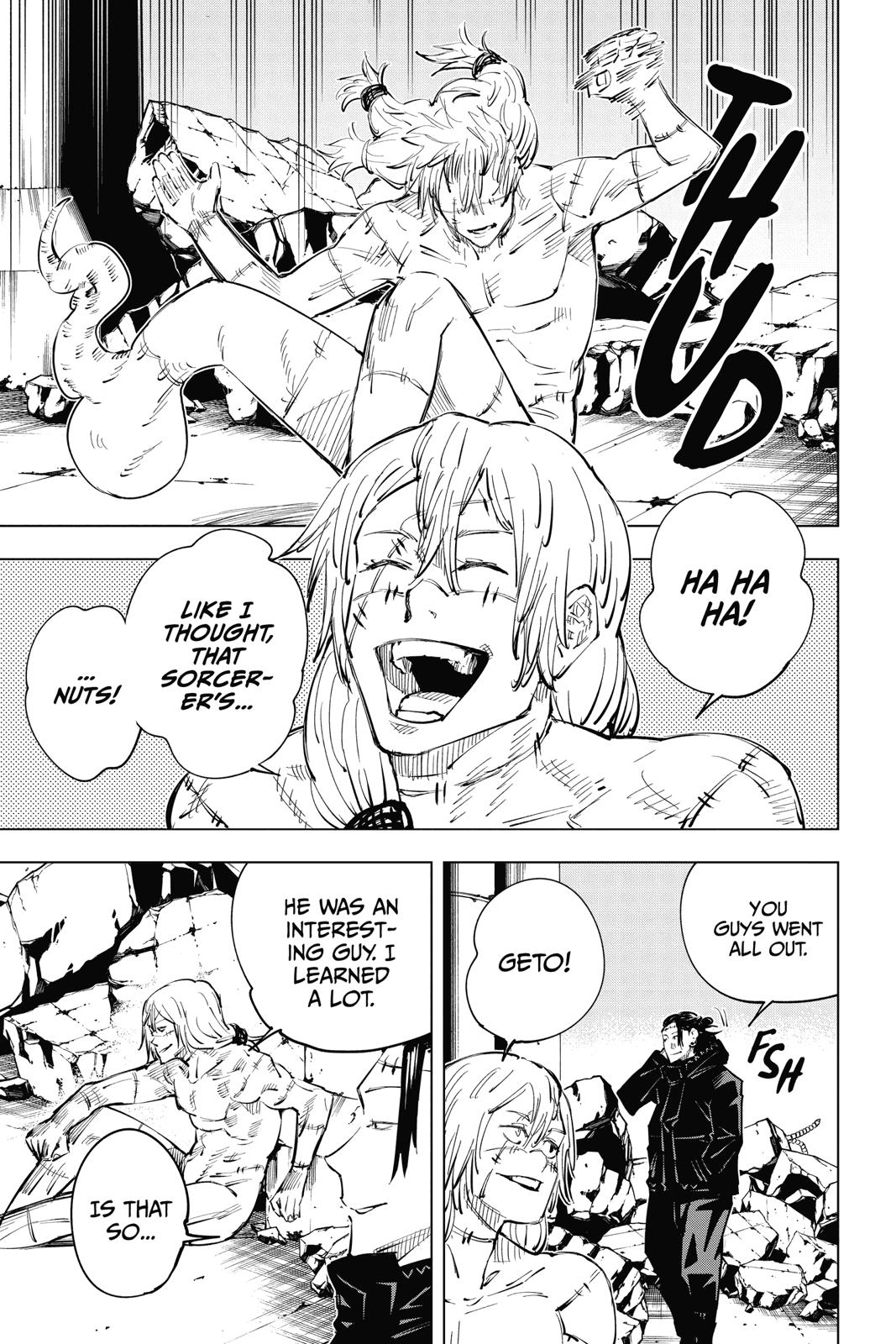 Jujutsu Kaisen Manga Chapter 24 page 7 - Young Fish and Revere Punishment, Part 6