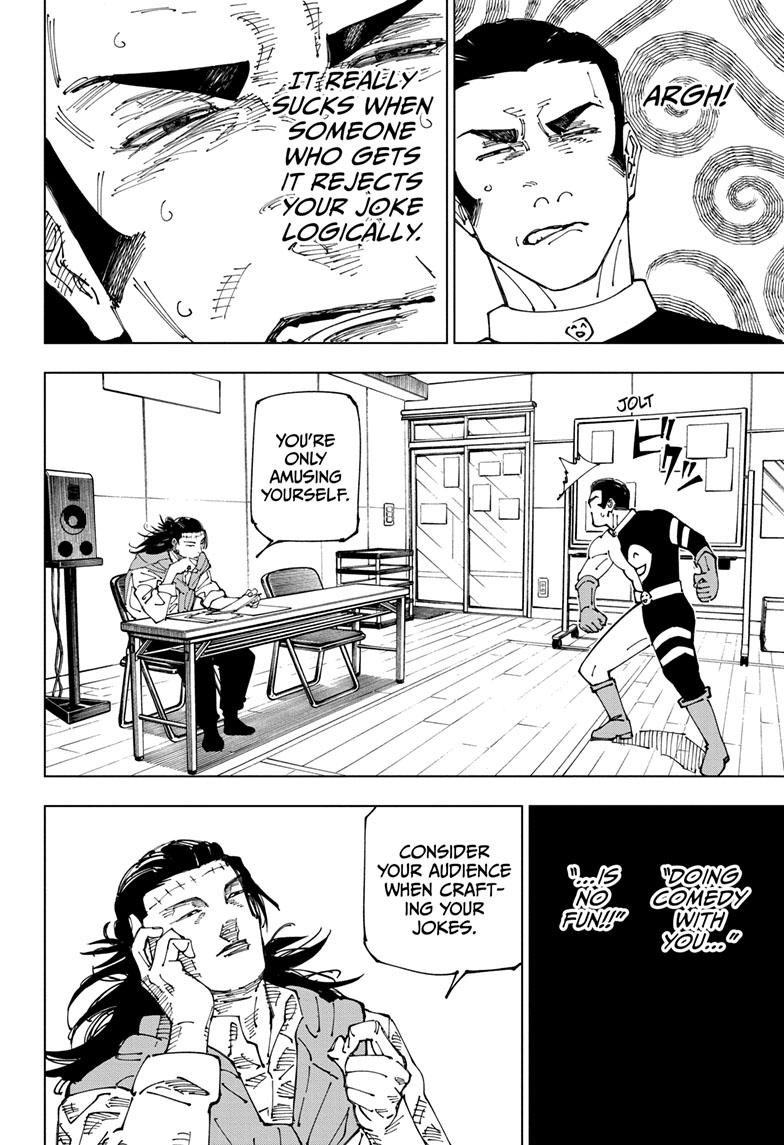 Jujutsu Kaisen Manga Chapter 240 page 14 - Foolish Survivor —Live On—