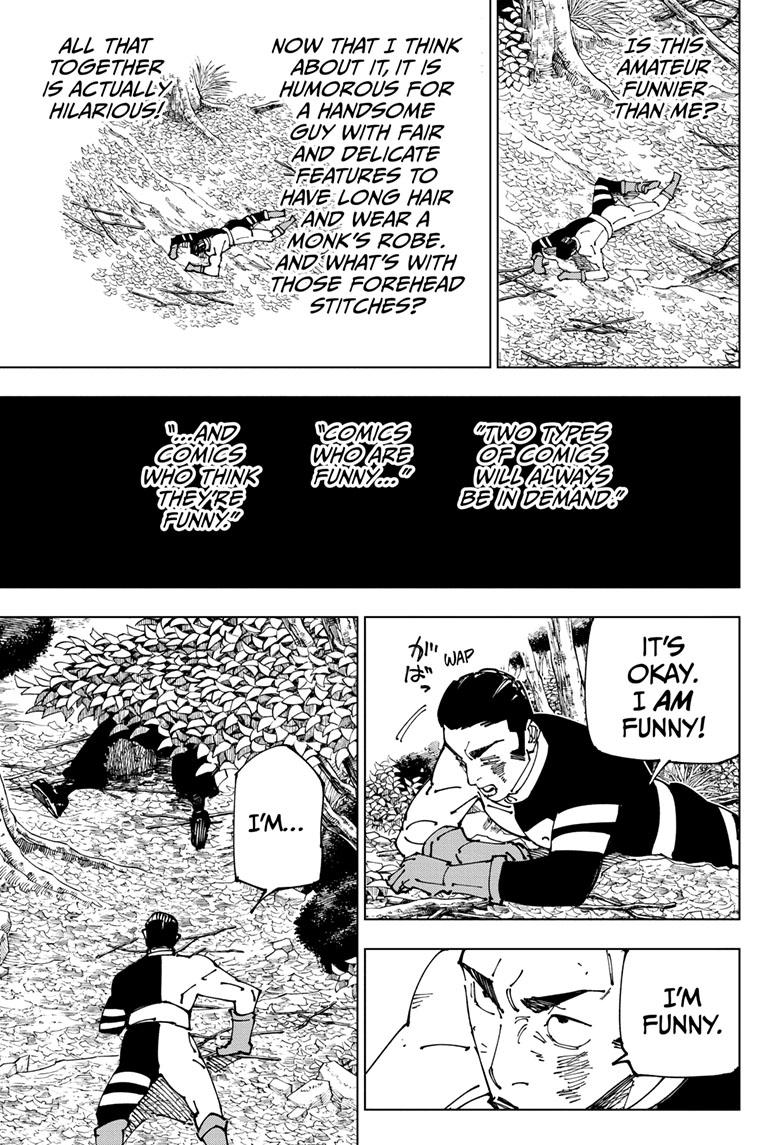 Jujutsu Kaisen Manga Chapter 240 page 19 - Foolish Survivor —Live On—