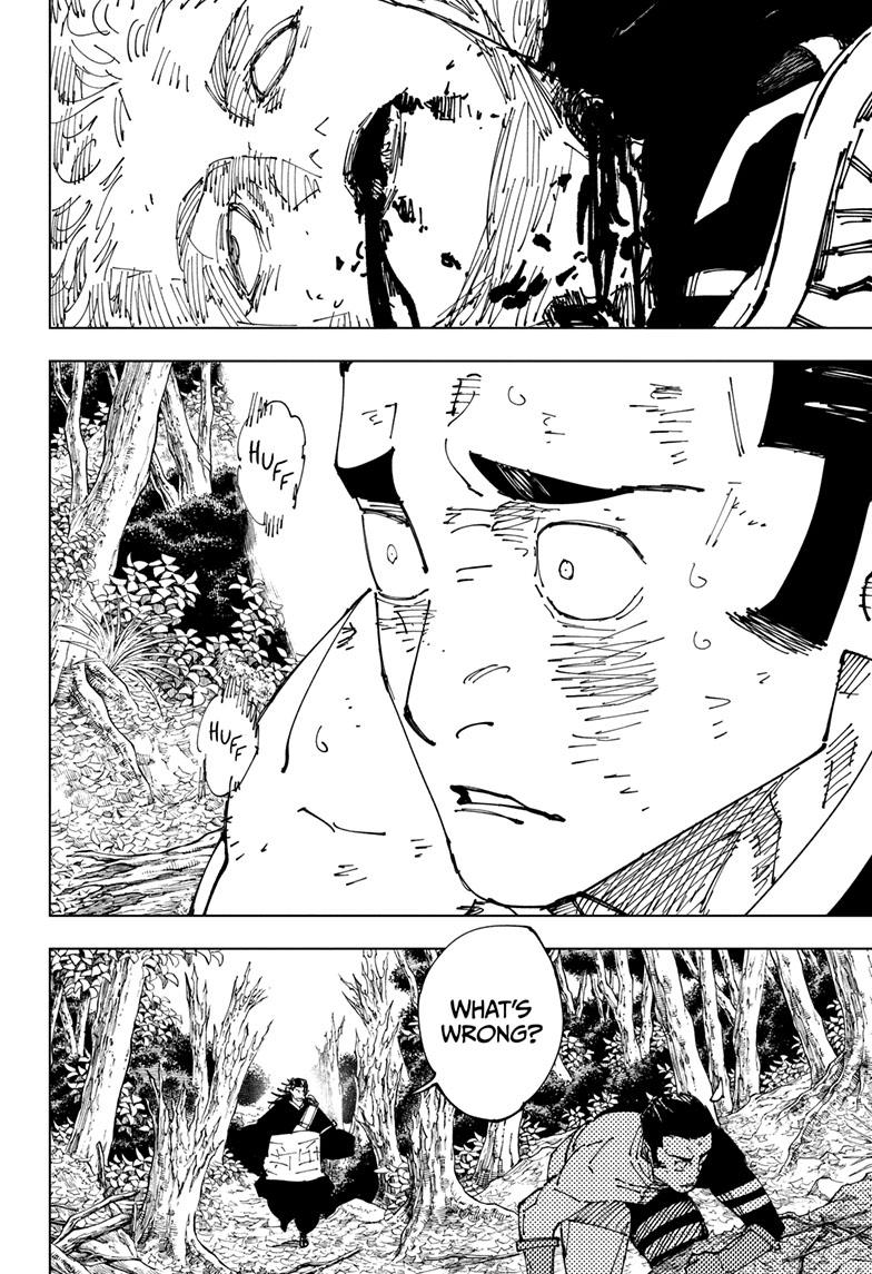 Jujutsu Kaisen Manga Chapter 240 page 20 - Foolish Survivor —Live On—