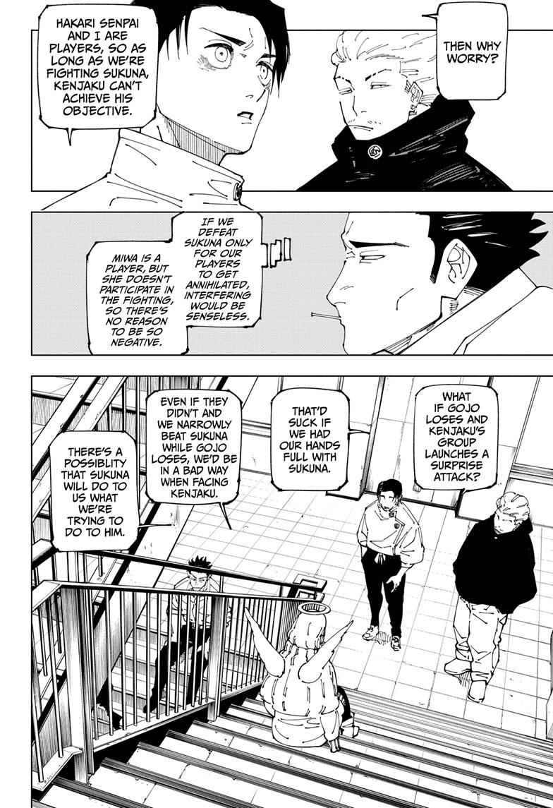 Jujutsu Kaisen Manga Chapter 240 page 4 - Foolish Survivor —Live On—