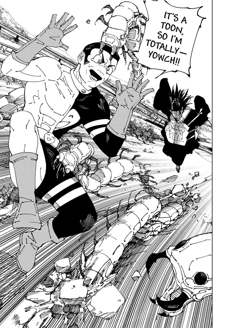 Jujutsu Kaisen Manga Chapter 240 page 7 - Foolish Survivor —Live On—