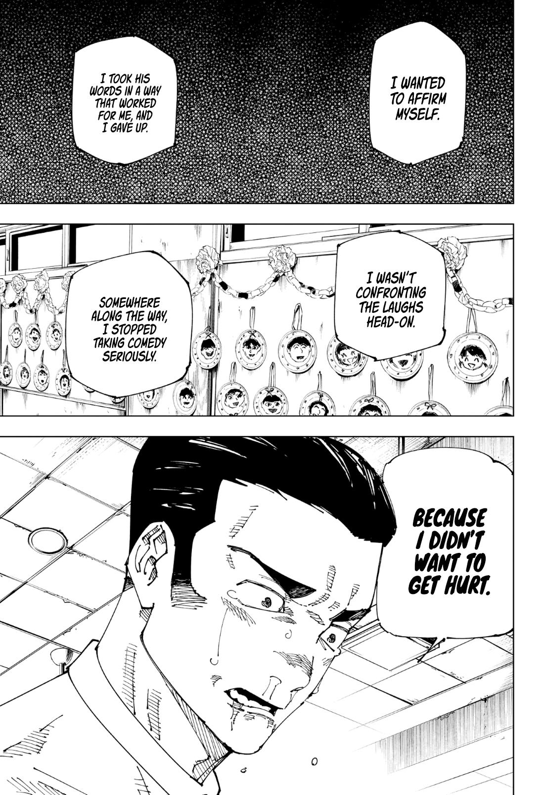 Jujutsu Kaisen Manga Chapter 241 page 16 - Foolish Survivor —Win and Remain—