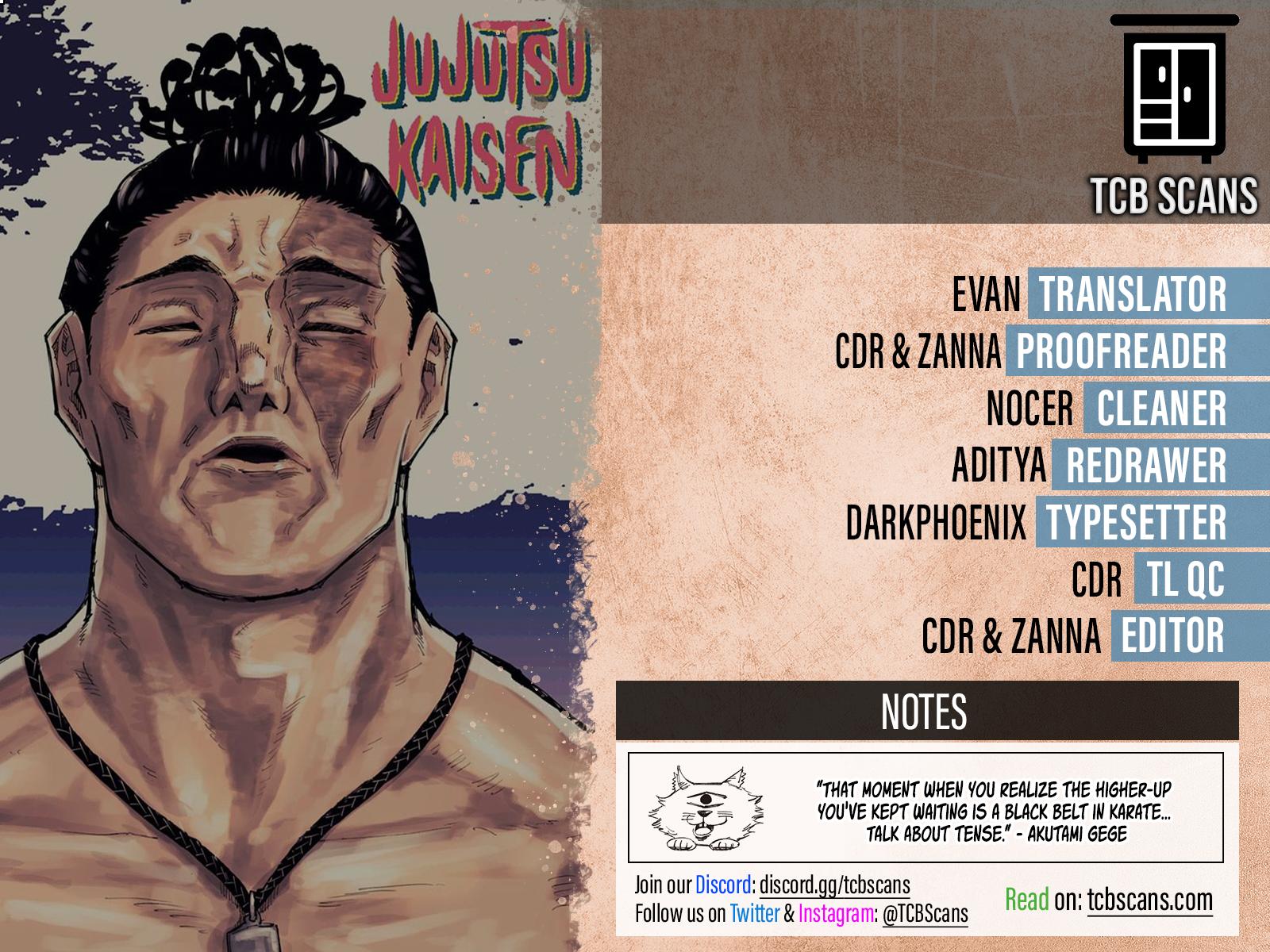 Jujutsu Kaisen Manga Chapter 241 page 2 - Foolish Survivor —Win and Remain—