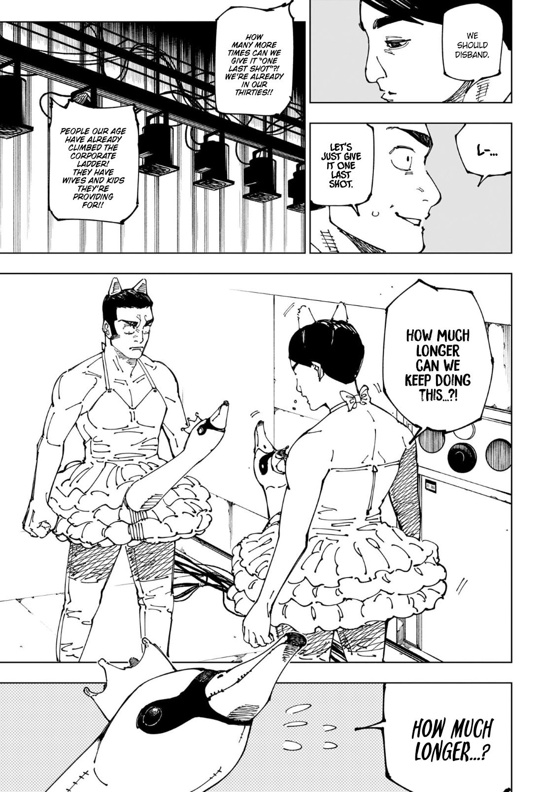 Jujutsu Kaisen Manga Chapter 241 page 8 - Foolish Survivor —Win and Remain—