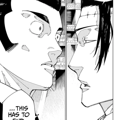 Jujutsu Kaisen Manga Chapter 243 (Foolish Survivor —Laughing It Up—) cover