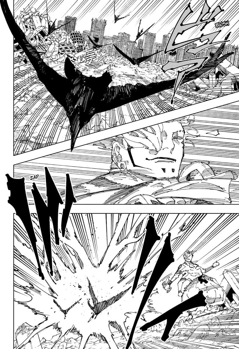 Jujutsu Kaisen Manga Chapter 244 page 12 - Inhuman Makyo Shinjuku Showdown, Part 16