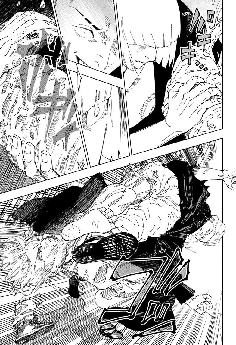 Jujutsu Kaisen Manga Chapter 245 page 7 - Inhuman Makyo Shinjuku Showdown, Part 17