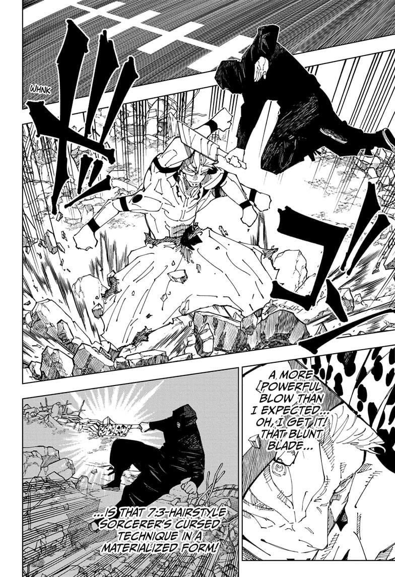 Jujutsu Kaisen Manga Chapter 246 page 10 - Inhuman Makyo Shinjuku Showdown, Part 18