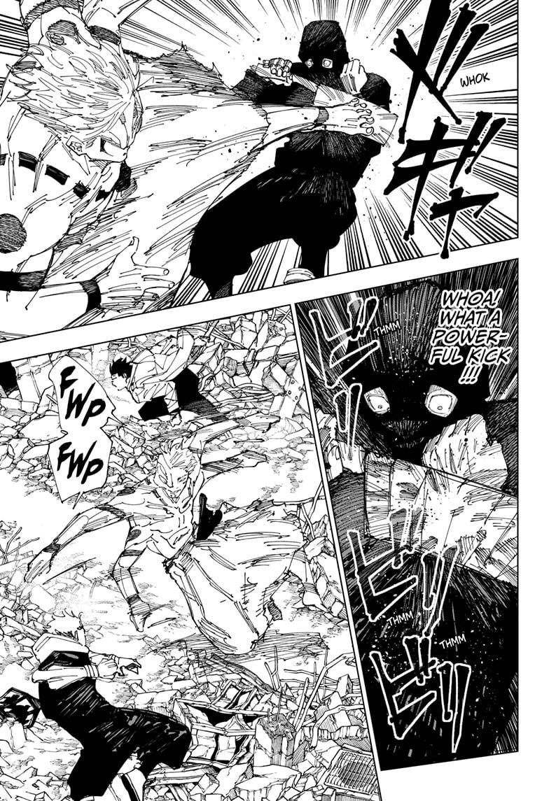 Jujutsu Kaisen Manga Chapter 246 page 11 - Inhuman Makyo Shinjuku Showdown, Part 18