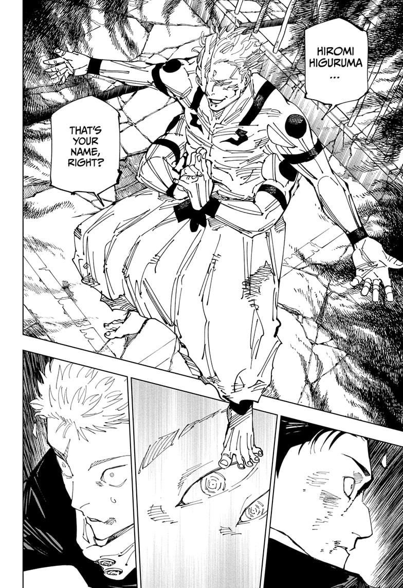 Jujutsu Kaisen Manga Chapter 247 page 2 - Inhuman Makyo Shinjuku Showdown, Part 19