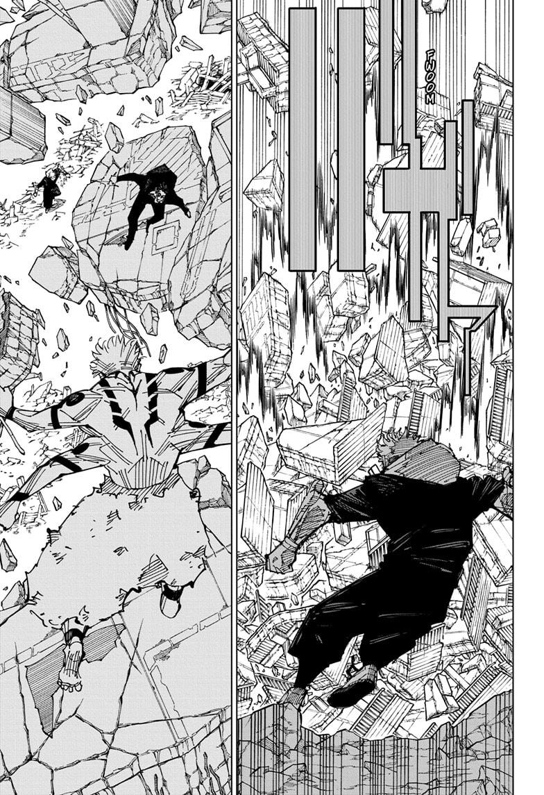 Jujutsu Kaisen Manga Chapter 247 page 3 - Inhuman Makyo Shinjuku Showdown, Part 19