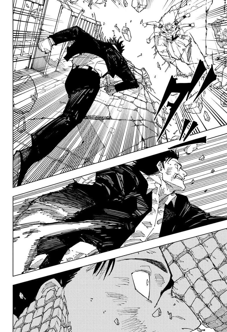 Jujutsu Kaisen Manga Chapter 247 page 4 - Inhuman Makyo Shinjuku Showdown, Part 19