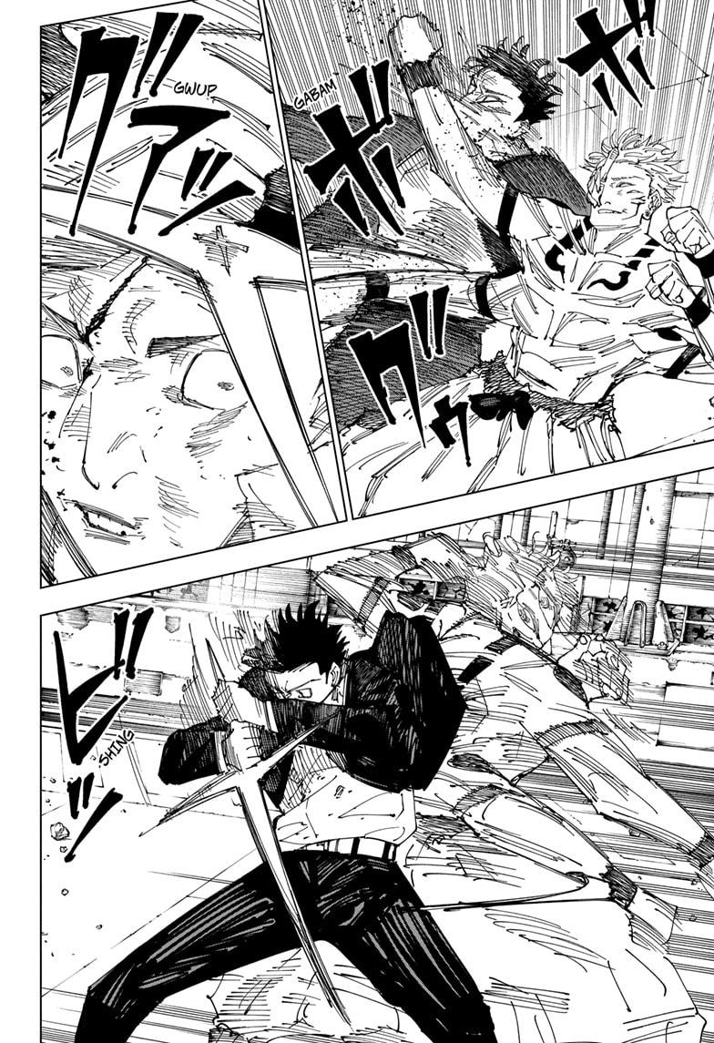 Jujutsu Kaisen Manga Chapter 247 page 8 - Inhuman Makyo Shinjuku Showdown, Part 19