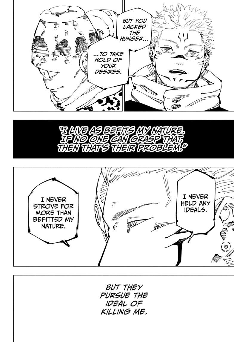 Jujutsu Kaisen Manga Chapter 248 page 8 - Inhuman Makyo Shinjuku Showdown, Part 20