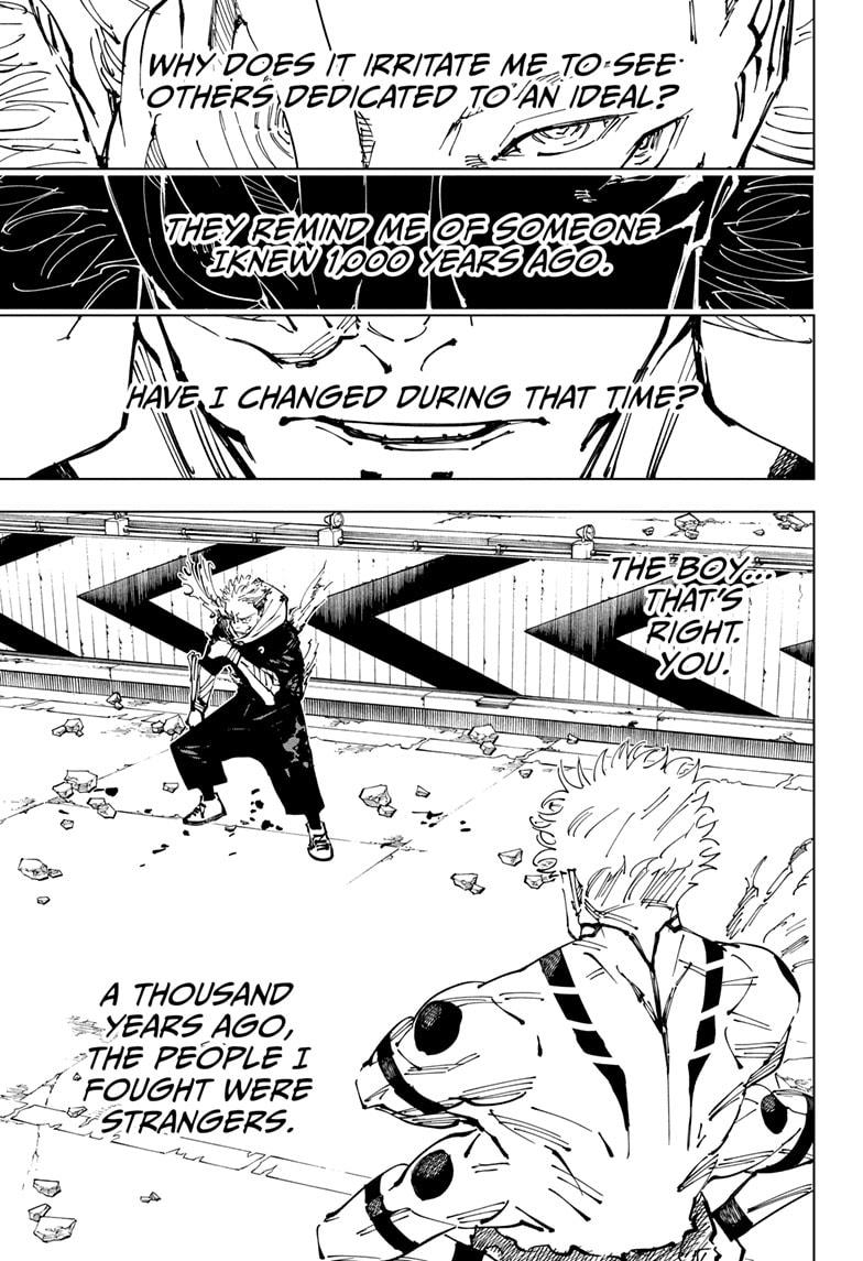 Jujutsu Kaisen Manga Chapter 248 page 9 - Inhuman Makyo Shinjuku Showdown, Part 20