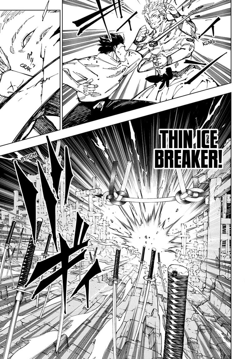 Jujutsu Kaisen Manga Chapter 249 page 16 - Inhuman Makyo Shinjuku Showdown, Part 21