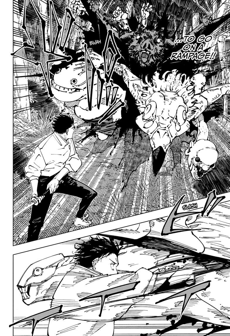 Jujutsu Kaisen Manga Chapter 249 page 2 - Inhuman Makyo Shinjuku Showdown, Part 21