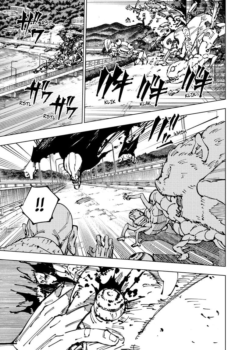 Jujutsu Kaisen Manga Chapter 249 page 3 - Inhuman Makyo Shinjuku Showdown, Part 21