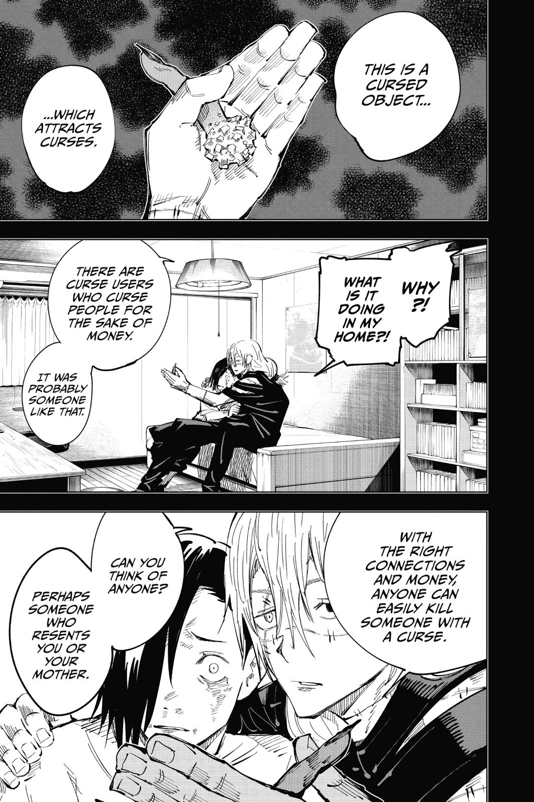 Jujutsu Kaisen Manga Chapter 25 page 5 - Narrow Minded