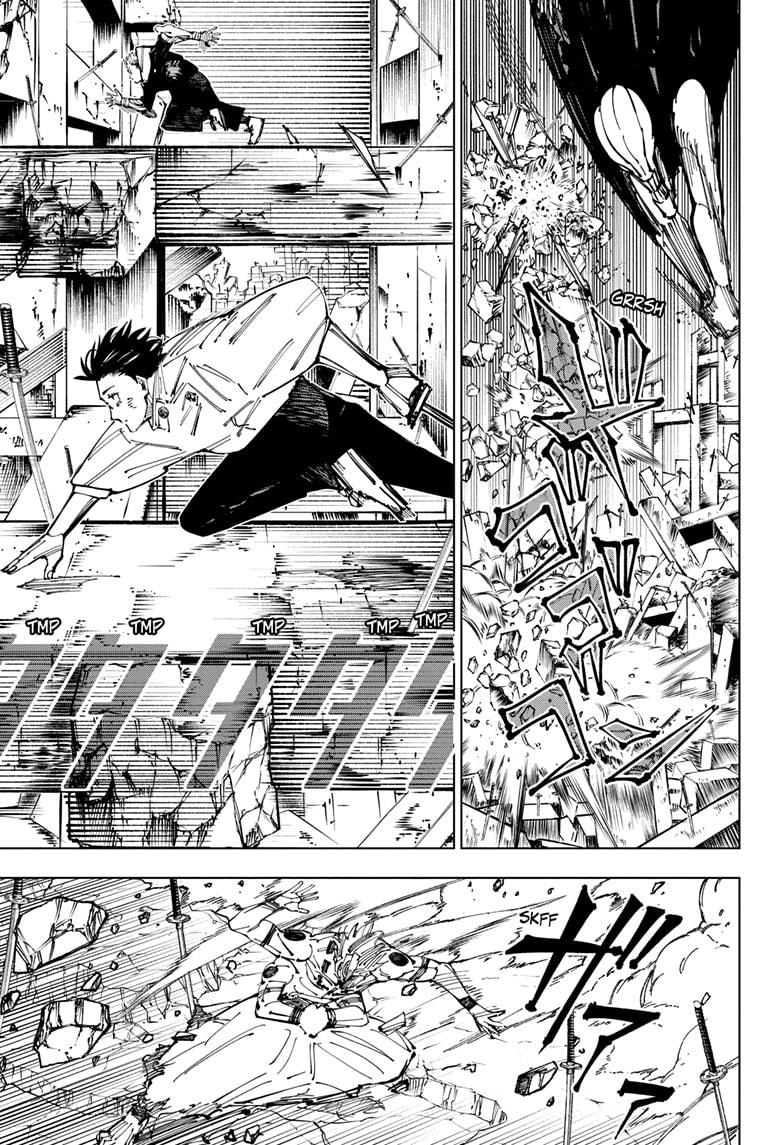 Jujutsu Kaisen Manga Chapter 250 page 11 - Inhuman Makyo Shinjuku Showdown, Part 22