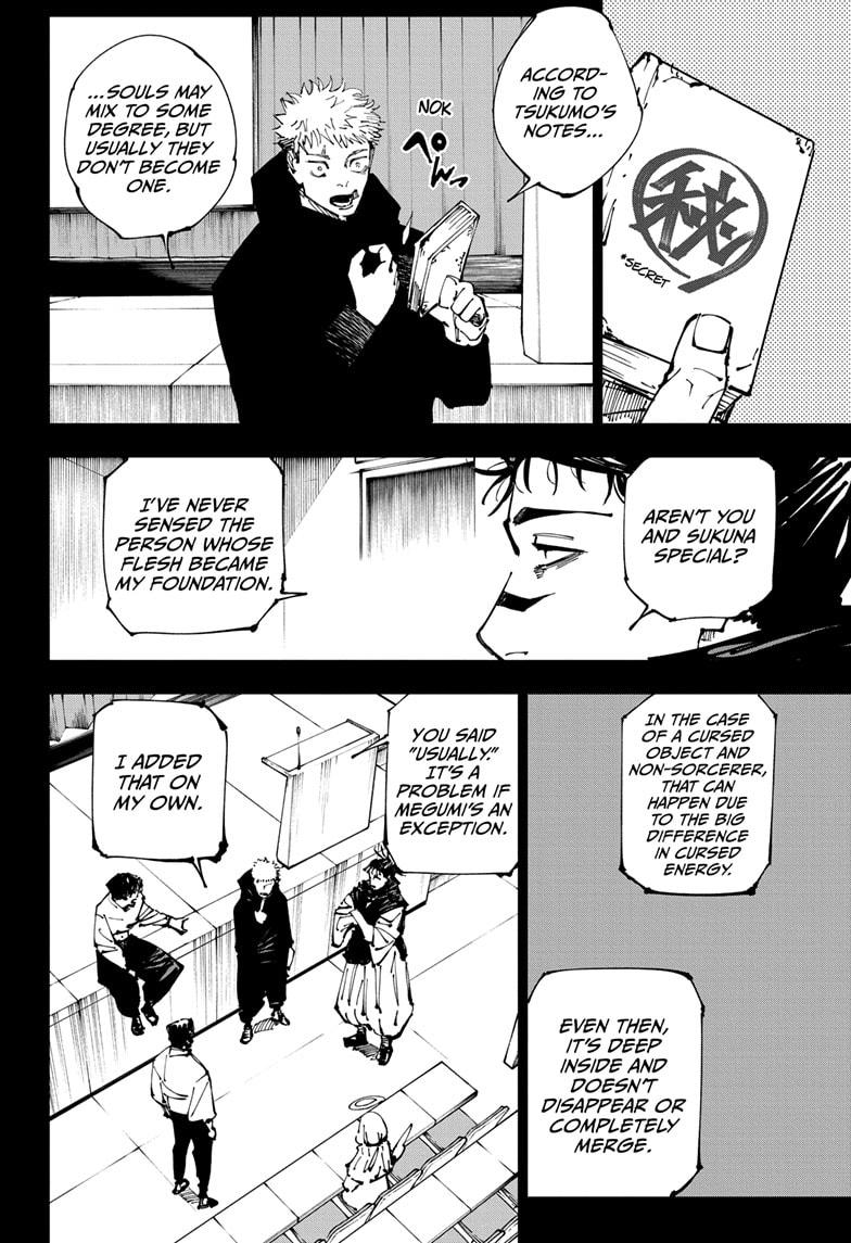 Jujutsu Kaisen Manga Chapter 251 page 10 - Inhuman Makyo Shinjuku Showdown, Part 23