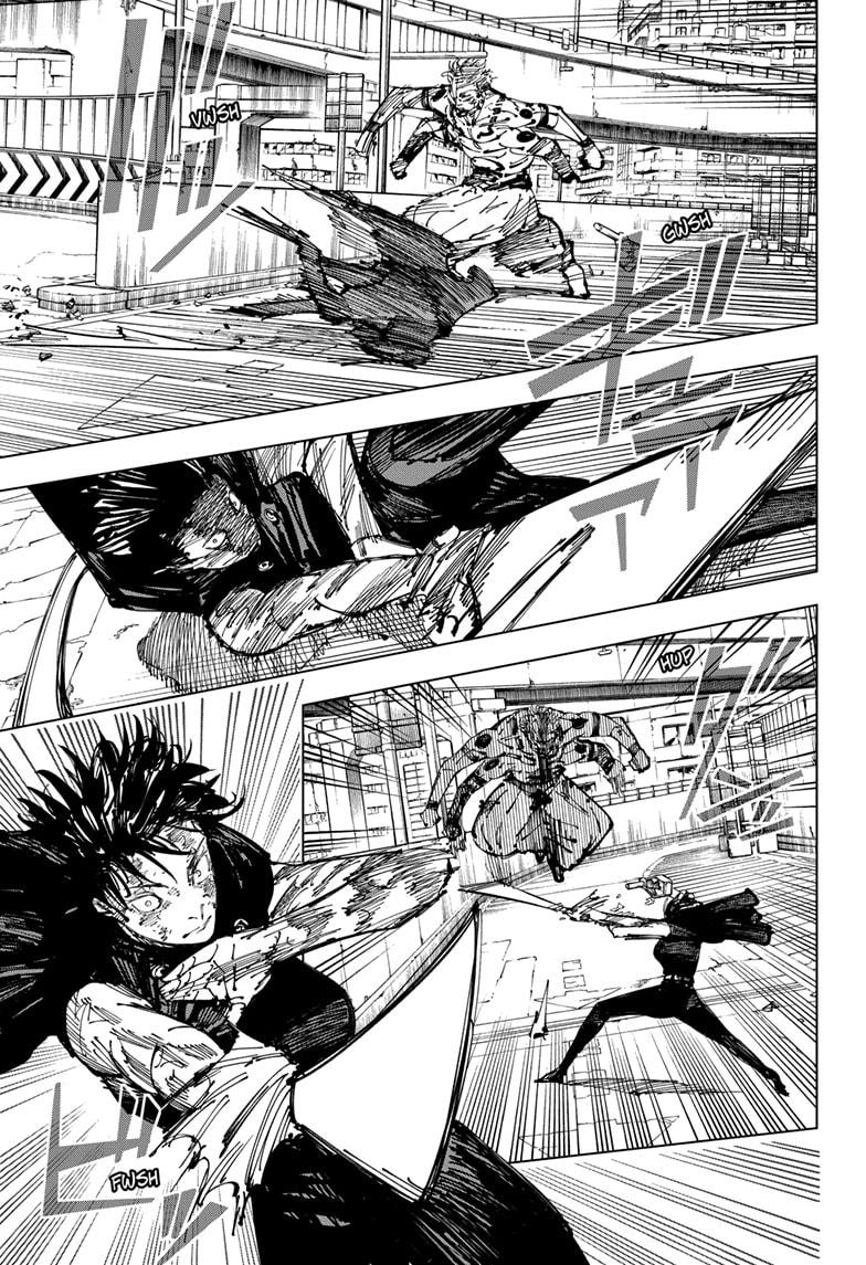 Jujutsu Kaisen Manga Chapter 252 page 10 - Inhuman Makyo Shinjuku Showdown, Part 24
